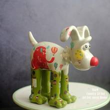 Dálmata estátua arte do cão escultura cerâmica artesanato decoração para casa objetos ornamento porcelana animal estatueta decoração r4200 2024 - compre barato