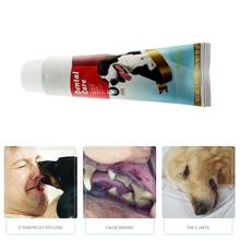 Зубная паста для рта и рта для собак, пищевая зубная паста 95 г, товары для домашних животных, чистка зубов для собак, зубная щетка для домашних животных, принадлежности для ухода за зубами 2024 - купить недорого