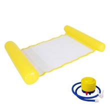 Hamaca inflable plegable para agua, colchón de aire para piscina, playa, cojín flotante para dormir, cama, silla para deportes acuáticos 2024 - compra barato