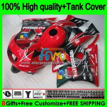 Juego de carenado para motocicleta HONDA, Kit de tanque para HONDA CBR 600F2 1991 1992 1993 1994 1BS.92 CBR600FS CBR 600 FS Top JOMO red CBR600 F2 CBR600F2 91 92 93 94 2024 - compra barato