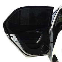 Parasol de ventana lateral para coche, cubierta de protección Solar de malla, parasol de protección UV ajustable, 2 uds. 2024 - compra barato