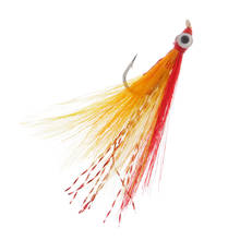 Clouser Minnow-Mosca de pesca, cebo flotante con gancho 6 #, insectos, salmón, trucha 2024 - compra barato