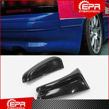 For RX7 FC3S RE Style Glass Fiber Rear Spat Trim (2Pcs) RX7 FRP Rear Bumper Spat Cover Racing Part Body Kit 2024 - buy cheap