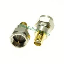 F TV Plug Male To SMA Female Jack RF Connector Adapter Antenna Auto Radio 2024 - buy cheap