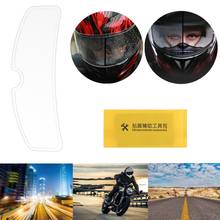 Película protectora para lente de casco de motocicleta, pegatina protectora transparente, a prueba de lluvia 2024 - compra barato