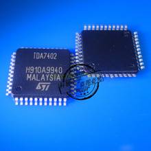 Processador de áudio dsp original tda7402, qfp44, tda 100%, tratador de áudio, chips de memória, novo, 7402 2024 - compre barato