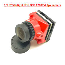 Câmera para rc modelos multirotor com 1/1, 8 polegadas, hdr, osd 1.66 tvl, ntsc/pal 16:9/4:3, alternável, 2.1mm/mm, fpv, câmera para modelos 2024 - compre barato