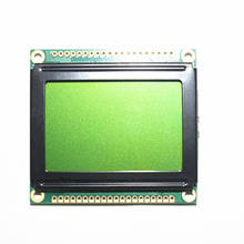 5V 12864 128X64 Graphic Dot LCD Module KS0107/8 Yellow/Blue Display Size 54X50 DSO062 DSO062C Oscilloscope 2024 - buy cheap