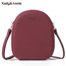 Brand Small Shoulder Bag Women Cell Phone Pocket Soft Leather Ladies Mini Crossbody Bags Girl Zipper Purse Female Messenger Bag 2024 - buy cheap