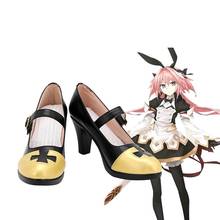 Fate Grand Order Saber Astolfo Cosplay Shoes Boots Custom Made Any Size 2024 - buy cheap