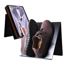 Black Poster Shoes Man T Shirt N Shape Desktop Display Rack Showing Stand Boutique Store Display Fixture Shoes Holder Rack 2024 - buy cheap