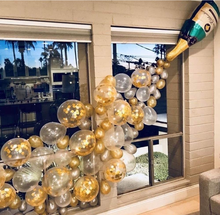 84 шт шампанского шар гирлянда арочный комплект золотые белые латексные шары, гелий день рождения ребенка Душ Поставки global 2024 - купить недорого