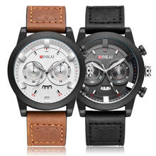 2020 NEW Luxury Brand Men Sport Mechanical Watches Clock Man Army Military Leather Wrist Watch Analog Male Relogio Masculino 2024 - buy cheap