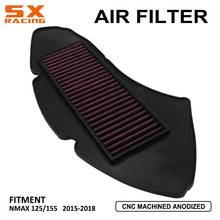 Motorcycle Air Cleaner Filter Replacement For YAMAHA N-MAX NMAX 125 155 NMAX125 NMAX155 2015 2016 2017 2018 Moto Accessories 2024 - buy cheap