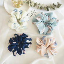 Flower Hair Scrunchies Hairband Summer Headband for Women Candy Color Ponytail Holder Fashion Headband Girls Accessorie 2024 - buy cheap