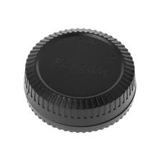 Tapa de cuerpo de lente trasera, cubierta de cámara, protección antipolvo, plástico negro para montura Fuji FX X 2024 - compra barato