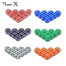 Solid 6-Sided Game Dice - 10 Pcs for Gaming, 12mm Bulk d6   Teaching Math, Make Your Own Board  Supplies 2024 - buy cheap