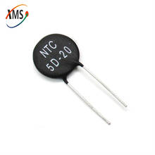 Resistor termal ntc 5d-20 5d20, resistor térmico com 10 peças 2024 - compre barato