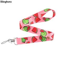 Blinghero Caroon Lanyard Cool Watermelon Print Lanyards Strap Phone Holder Neck Straps Hang Ropes Fashion Keys Accessory BH0312 2024 - buy cheap