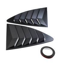 Carro traseiro quarto janela grelhas colheres spoiler estilo do carro tunning painel lateral ventilação de ar capa adesivo para scion FR-S brz 2024 - compre barato