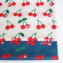 Printed Cherry Cotton Fabric For Baby&Child,Sewing Quilting Kids Bedding Fat Quarters Material DIY Textile Fabric 2024 - buy cheap
