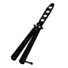 Stainless Steel Knife Butterfly Training Knife Butterfly Knife Game Knife Dull Tool No Edge Blunt Tool 2024 - buy cheap