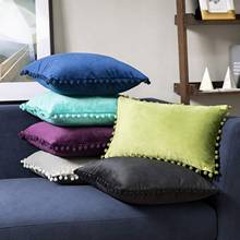 Soft Pillowcase Velvet Cushion Cover For Sofa Living Room 18*18 Decorative Pillows Nordic Home Decor Pillow Cover 2024 - buy cheap