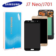 5,5 дюймов для SAMSUNG Galaxy J7 Neo ЖК-дисплей J701 ЖК-дисплей J701F J701M J701MT сенсорный экран ремонтный ЖК-экран Запчасти 2024 - купить недорого