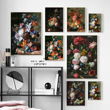 Bouquet of Flower Poster And Print Canvas Painting Wall Art Vintage Picture For Living Room Modern Home Decor Cuadros Decoration 2024 - buy cheap