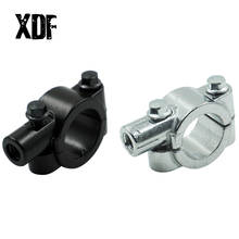 A Pair 22mm 25mm M8 M10 Motorcycle Mirror Mount Holders Bracket Clamp For Motorbike Handlebar Moped Dirt Pit Bike ATV Quad 2024 - buy cheap