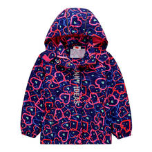 Windproof Girls Jacket Warm Waterproof 2021 Spring Autumn Baby Jackets Girls Coats Child Hooded Children Outerwear For 3-12 T 2024 - buy cheap