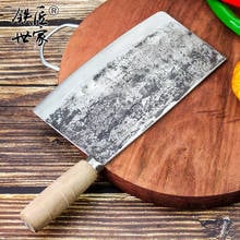 Hand Forged Kitchen Knife High Carbon Steel Kitchen Knife Ladies' Slicing Knife Kitchen Meat Knife Handmade Knife Tang knife 2024 - buy cheap