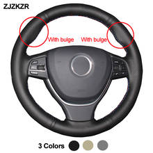 Car Auto Steering-Wheel Cover For BMW F10 F11 (Touring) F07 (GT) F12 2011-2018 F13 F06 F01 F02 Volant Stuurhoes Funda Volante 2024 - buy cheap