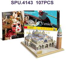 107pcs World Famous Architecture India Taj Mahal Diy 3d Paper Puzzle Model Toy Toy 2024 - buy cheap