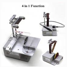 Electric Belt Sander Mini Ponceuse Multi-function Cutting Machine Table Saw  Woodworking Desktop Sanding Grinding Machine 2024 - buy cheap