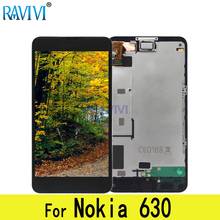 4,5 ''630 lcd для Nokia Lumia 630 635 lcd дисплей кодирующий преобразователь сенсорного экрана в сборе Замена для Nokia 630 635 2024 - купить недорого