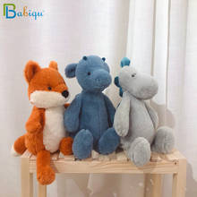 1pc 30cm Cute Animals Plush Toy Staffed Fox Dinosaur Doll for Kids Baby Kawaii Appease Toy Lovely Birthday Gift for Girls Child 2024 - buy cheap