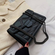 ATLI Rivet Chain Brand Small Designer Crossbody Bags For Women 2021  PU Leather Simple Fashion Shoulder Bag Lady Luxury Handbags 2024 - buy cheap