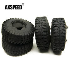 AXSPEED 4Pcs RC 1:10 Rock Crawler Rubber Wheels Tire 1.9 Inch Wheel OD Tire 114mm Wheel Tyre For Axial SCX10 CC01 RC Wheel Rims 2024 - buy cheap