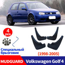 Guardabarros delantero y trasero para coche, accesorio de estilo automático para Volkswagen VW Golf 4, 4 unidades 2024 - compra barato