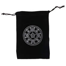 Tarot Card Bag Flannel Mini Tablets Bundle Pockets Game Cards Jewelry Dice Drawstring Bags For Tarot Card Lovers Psychologists 2024 - buy cheap