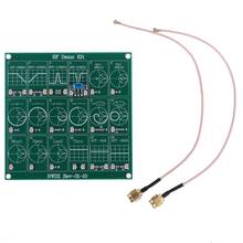 Kit de demonstração rf nanovna rf placa de teste analisador de vetor web testboard filtro atenuador módulo 2 ufl cabo remendo 2024 - compre barato