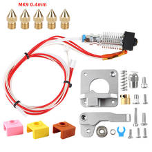 Metal MK8 Extruder Kit Replacement CR10 V2 Extruder 0.4MM Nozzle for Ender 3/3 Pro/3 X CR-10/CR 20/CR-X Series 3D Printer Kit 2024 - buy cheap