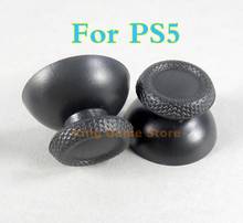 4pcs/lot Black 3D Analog Joystick thumb Stick grip Cap for Sony PlayStation PS5 Gamepad Controller Thumbsticks Parts For PS5 2024 - buy cheap