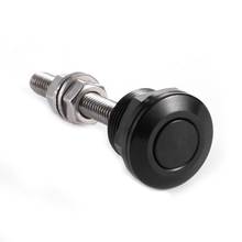 Universal 22mm Push Button Bonnet Hood Pin Lock Clip Kit Car Quick Release Latch aluminum alloy + stainless steel screw 2024 - buy cheap