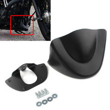 Motorcycle Front Chin Spoiler Air Dam Fairing For Harley Dyna FXD FXDB 1999 2000 2001 2002 2003 2004 2005 except FLD Matte black 2024 - buy cheap