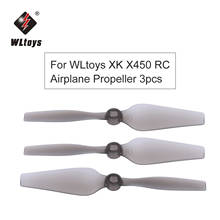 3pcs WLtoys XK X450 RC Airplane Propeller RC Aircraft Helicopter Fixed Wing Accsessories 2024 - buy cheap