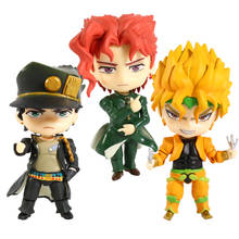 Bonecos de ação bizarre adventure do anime, kujo jotaro 985 dio hando 1101 kakyoin noriaki stardust, crusaders, 1033 2024 - compre barato