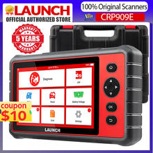 Launch-scanner leitor de código x431 crp909e crp909, sistema completo, ferramenta para diagnóstico automotivo, tpms, immo 2024 - compre barato