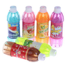 Mini botella de bebida en miniatura para casa de muñecas, juguete de comida, bebida de Soda, juego de simulación, accesorios de cocina, 1:12, 3 uds. 2024 - compra barato